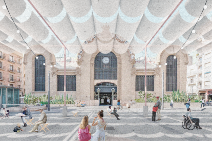Imagen del aspecto que tendrá la Plaza Corsini una vez terminado el proyecto.