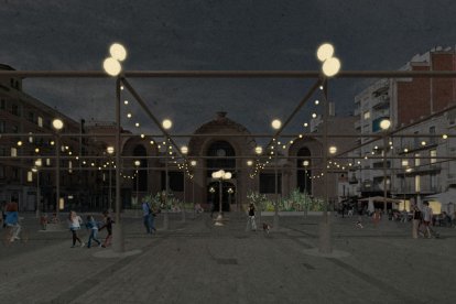 Imagen del aspecto que tendrá la Plaza Corsini una vez terminado el proyecto.