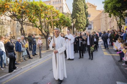 Benedicció de rams a Tarragona.