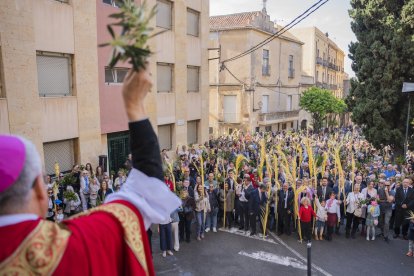 Benedicció de rams a Tarragona.