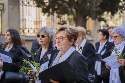 Benedicció de rams a Tarragona.