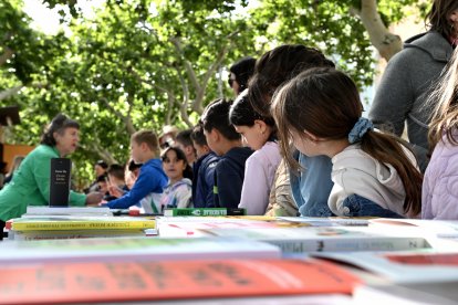 Imatge de la diada de Sant Jordi de l'any passat al Morell.
