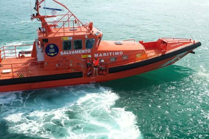 Imatge d'arxiu d'un vaixell de Salvament Marítim.