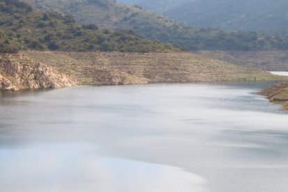 Imagen de archivo del pantano de Siurana cuando se encontraba al 22% de su capacidad.