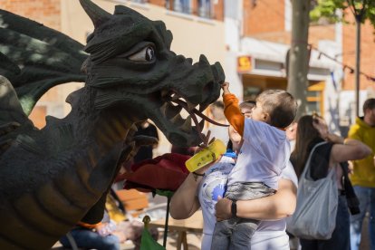Diada de Sant Jordi al Morell.