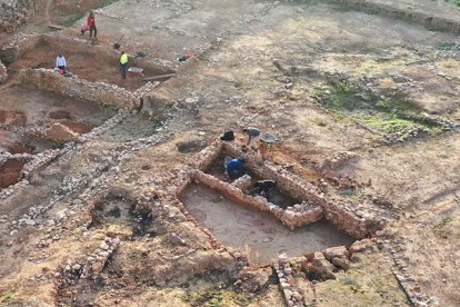 Imatge del jaciment del Vilar.