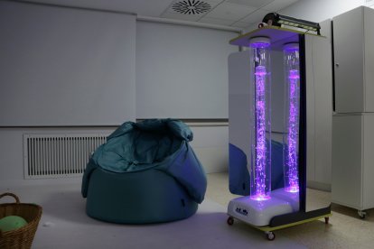 Nou equipament terapèutic del centre Villablanca, per a usuaris menors d'edat amb discapacitat intel·lectual.