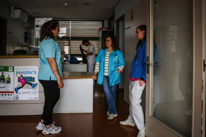 Sense llum al CAP de Centelles.