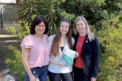 María Isabel Araque, Anna Borrull i Cristina Valls, autores del llibre.