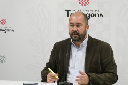 Xavi Puig, portaveu adjunt d'ERC.