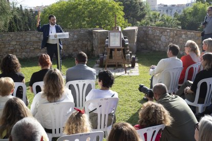 L’acte de lliurament de la distinció es va celebrar al Passeig Arqueològic.