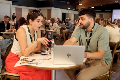 Imatge de la jornada Tasty Catalonia, que organitza l'Agència Catalana de Turisme, perquè touroperadors internacionals es reuneixin amb empresaris catalans per portar turistes gastronòmics i enoturistes a Catalunya