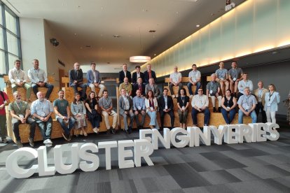 Fotografia de l’acte de presentació del Clúster d’Enginyeries.