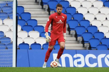 El porter Aitor Fraga.