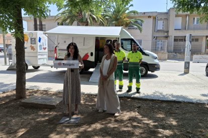 S’han incorporat quatre noves deixalleries mòbils tipus furgoneta amb remolc.
