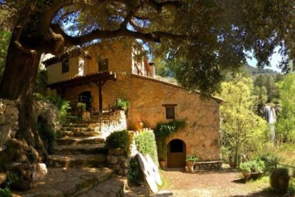 Imatge exterior d'aquesta casa rural.