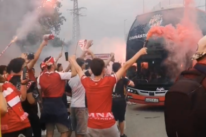 La rebuda del Nàstic a Zubieta