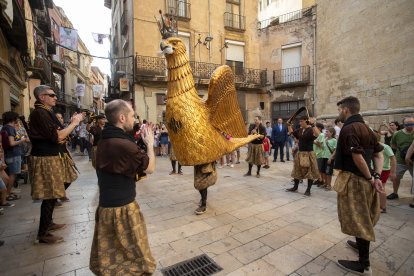 Imatge de l’Àliga de Reus ballant