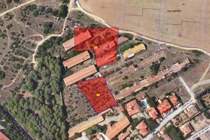 Imatge de les parcel·les en subg¡hasta de Montbrio del Camp.