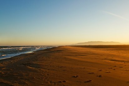 Imagen de la playa de los Eucaliptos.