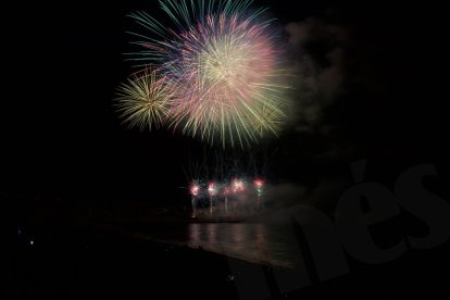 Segon dia del Concurs de Focs de Tarragona.