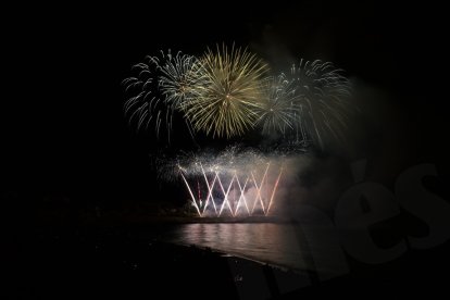 Segon dia del Concurs de Focs de Tarragona.