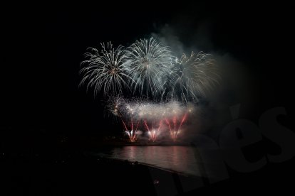 Segon dia del Concurs de Focs de Tarragona.