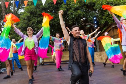 Un instant de la celebració de la Pride Night a PortAventura World.