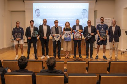 Presentació del Premier Padel i el FIB Junior World Cup.