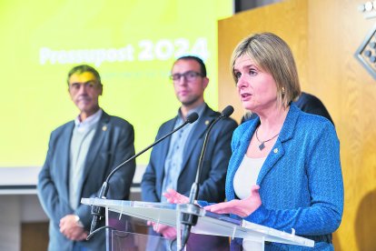 Imatge d’arxiu de la presidenta de la Diputació de Tarragona, Noemí Llauradó