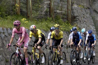 Imatge d'un grup de ciclistes.