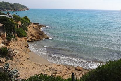Imatge de recurs de la Caleta Petita de la Móra.