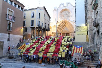 Imatge d’arxiu d’una concentració organitzada per l’Assemblea al Pla de la Seu de Tarragona.