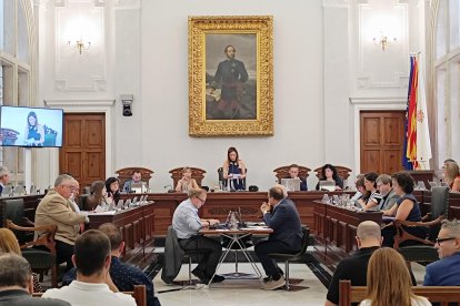 Imatge de la sessió plenaria de Reus.