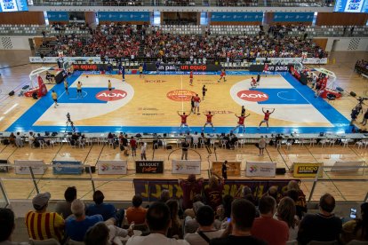 Imatge de la lliga catalana ACB de l'any passat, al Palau d'Esports Catalunya.