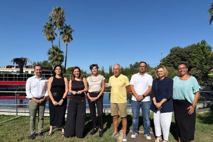 Imatge de grup entitats presentació projecte Chrolella.