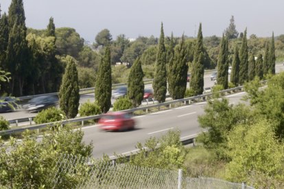 Imatge d'arxiu de l'autopista C-32, a Canet de Mar