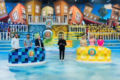 Imatge de l'última prova del 'Grand Prix del Verano' amb l'Arboç com a municipi representant de Catalunya.
