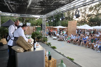 Les demostracions de cuina, les xerrades i els tastos són l’eix central de la Gastrofira.