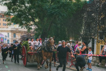 Fotografia de la Carrossa de Sant Magí de 1999.