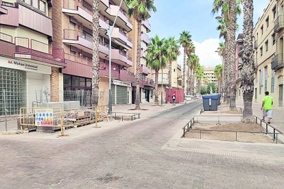 Imatge del carrer Ample ja reformat.