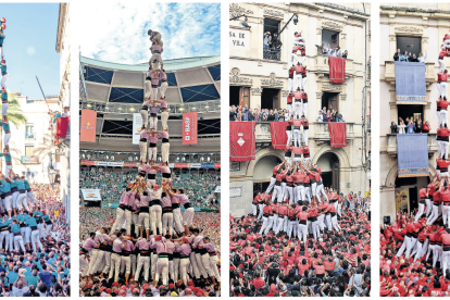 Les quatre colles de Sant Fèlix volen fer el castell de 10.