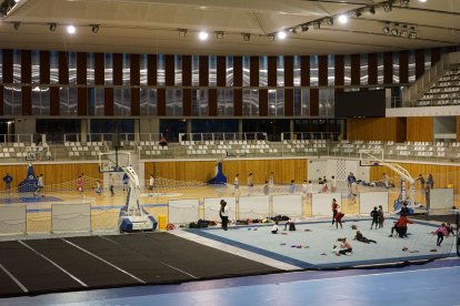 Imatge d'arxiu de la pista del Palau d'Esports