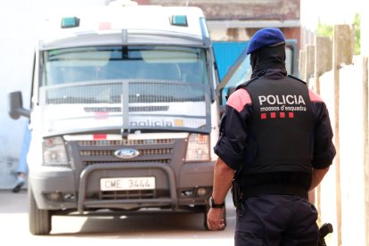 Imatge d'un agent dels Mossos d'Esquadra.