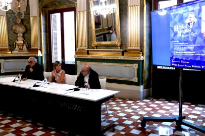 Presentació dels actes al voltant d'Higini Anglès