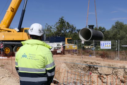 Imatge d’arxiu de les darreres intervencions a la canonada principal del CAT.