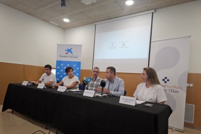 Presentació sobre el projecte de salut mental en menors.