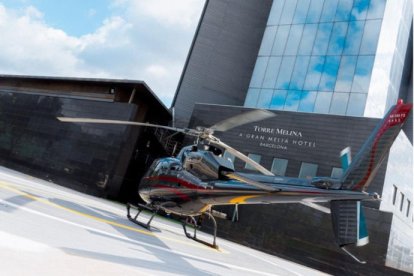 Torre Melina Gran Meliá és l'ùnic hotel urbà de Barcelona amb heliport