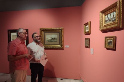 Acte de presentació de l'exposició sobre Fortuny al Museu Salvador Vilaseca