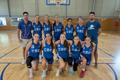L’equip cadet A femení del Club Bàsquet Cambrils.